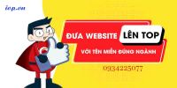 Đưa website lên top với tên miền đúng ngành